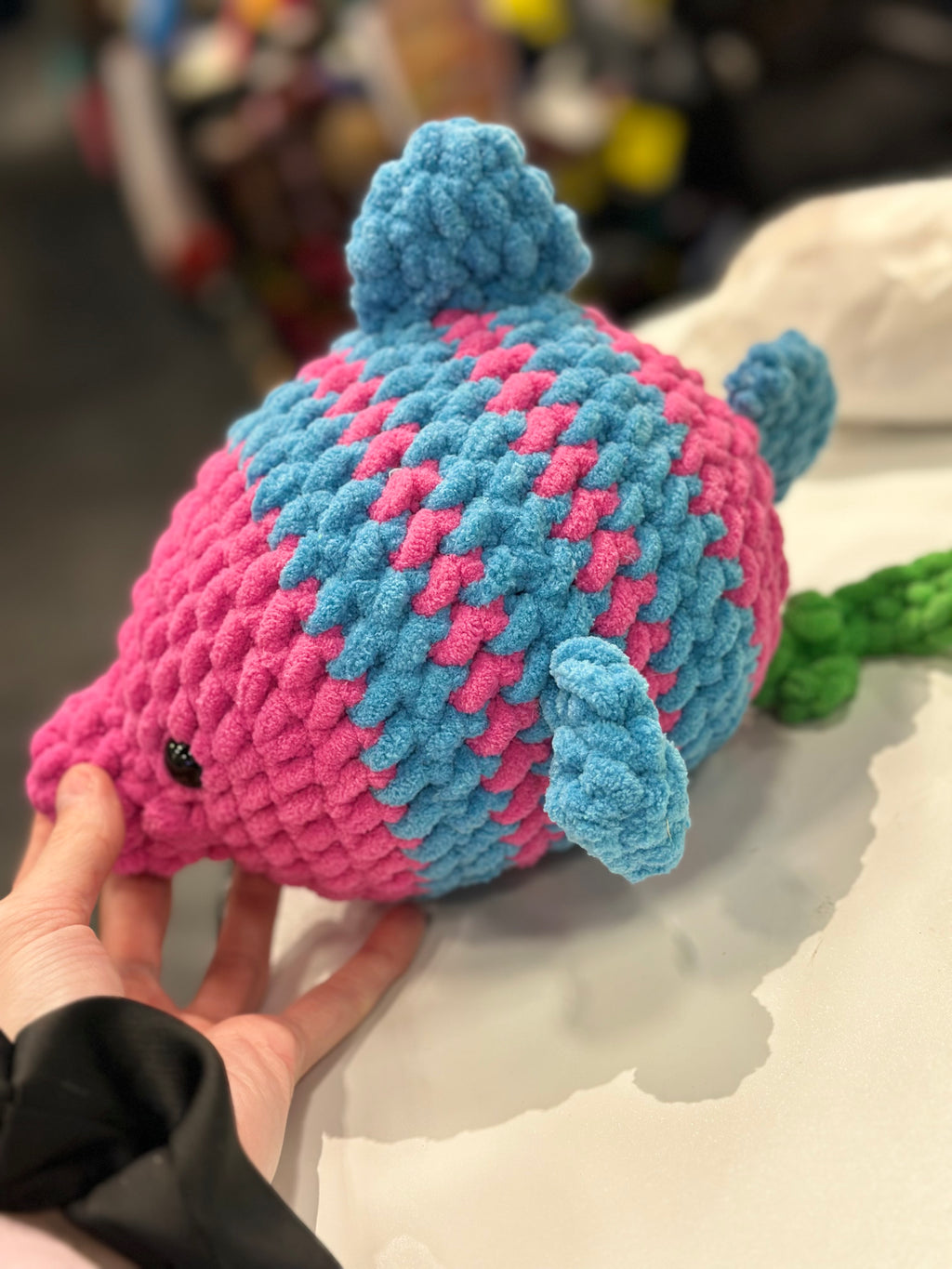 Blow fish 🐠💙🩷